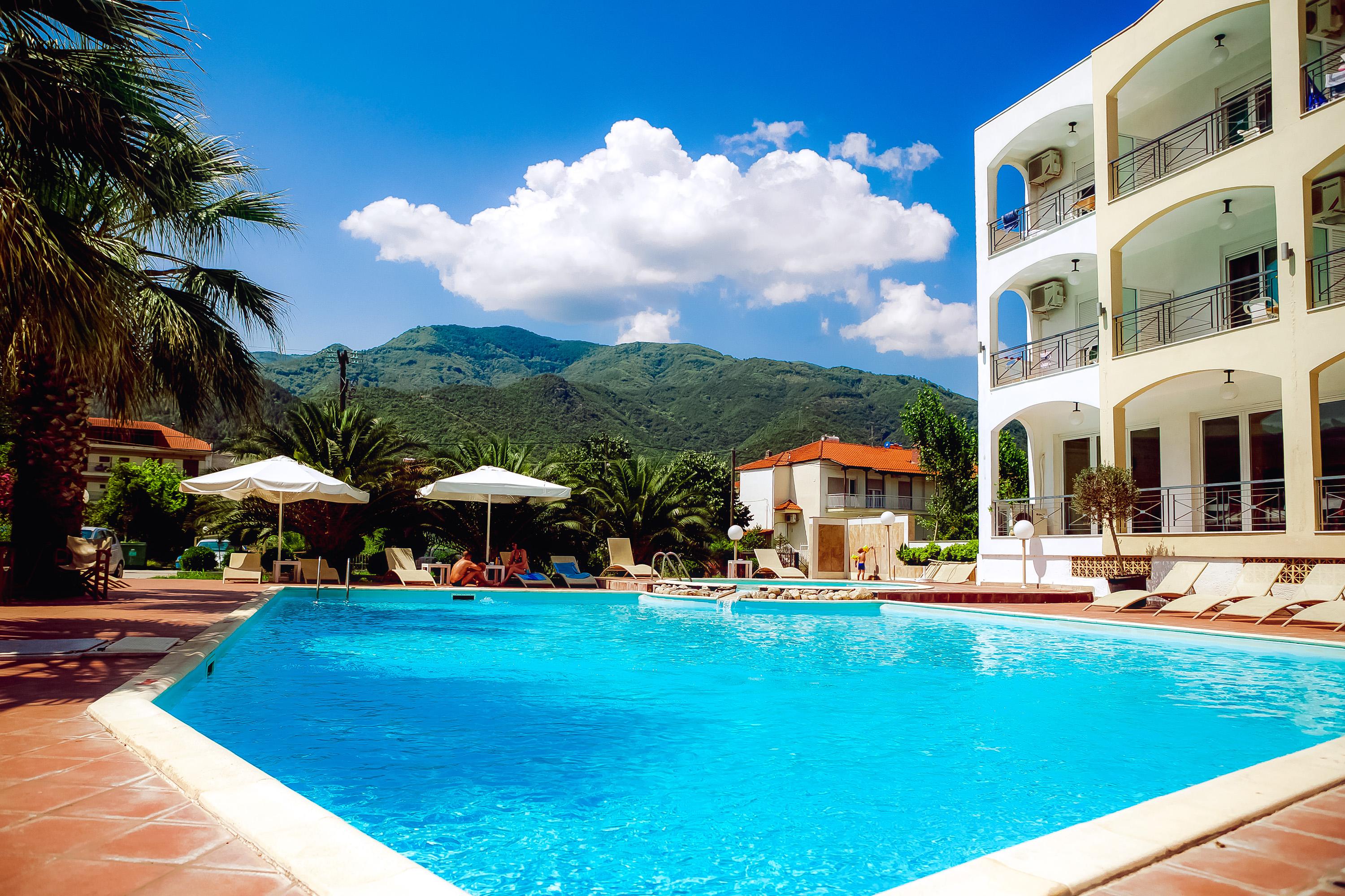 Stavros Beach Hotel Esterno foto